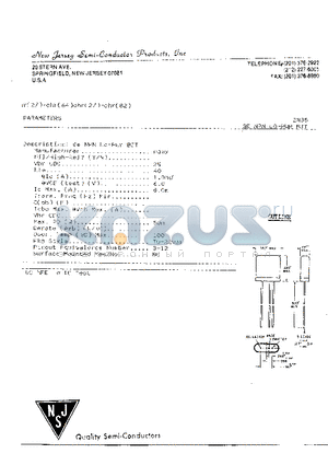 2N35 datasheet - GE NPN LO-PWR BJT