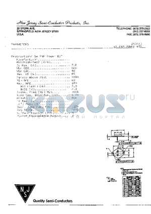 2N3613 datasheet - GE PNP POWER BJT