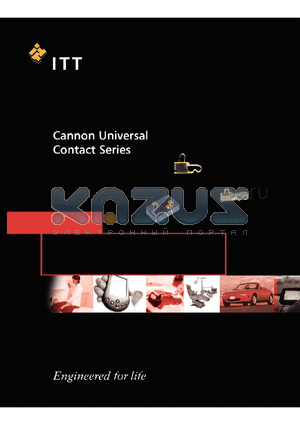 120220-0161 datasheet - CANNON UNIVERSAL CONTACT SERIES