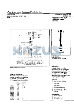 2N3893 datasheet - PHASE CONTROL SCR