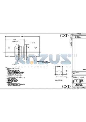 759-2 datasheet - ADAPTER F-F BULKHEAD, HERM, SEALED , BNC