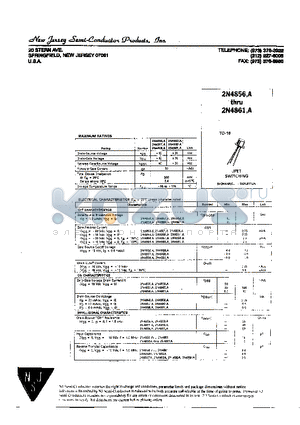 2N4857A datasheet - JFET SWITCHING