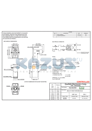 76300001 datasheet - MULTI-FUNCTION MODULE