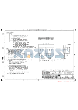 76341-350HLF datasheet - BtB RECEPT VERT SR SMT