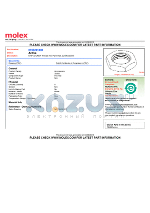 76420-1000 datasheet - 5/16