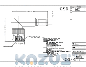 766-1-9 datasheet - PLUG, ANG, BNC, POL