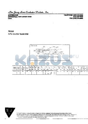 2N5369 datasheet - N-P-N SILICON TRANSISTOR