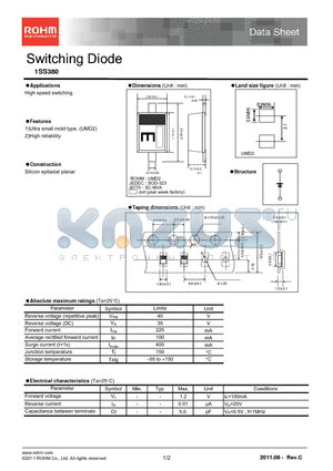 1SS380_11 datasheet - Switching Diode