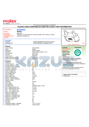 0679040001 datasheet - 4.00mm (.157