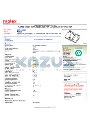 0679260001 datasheet - 3.81mm (.150