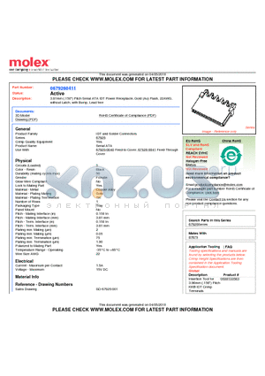 0679260411 datasheet - 3.81mm (.150