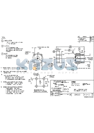 121-24660 datasheet - SMC - STRAIGHT JACK P.C MOUNT