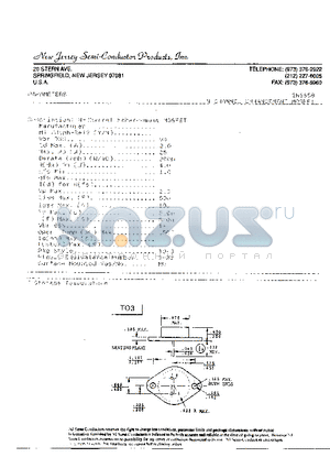 2N6658 datasheet - N-CHANNEL ENHANCEMENT MOSFET
