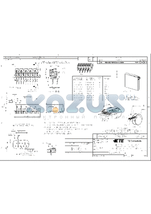 2-100400-0 datasheet - CONNECTOR, FEMALE-ON-BOARD SIDE-ENTRY, THRU-HOLE, W/O POLARIZATION, Micro-Match