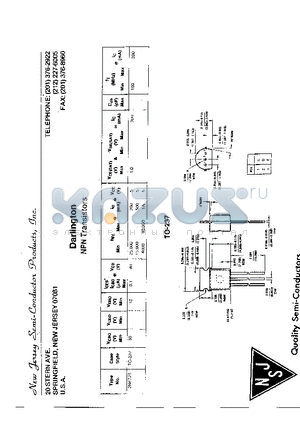 2N6725 datasheet - TO-237