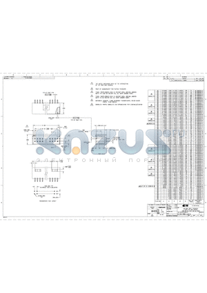 2-102618-3 datasheet - HDR ASSY, MOD II, SHROUDED, .100X.100 C/L 4 SIDES, DBL ROW, RIGHT ANGLE, W/ .025 SQ POSTS