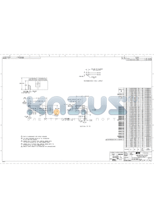 2-103164-4 datasheet - HEADER ASSY, MOD II, DBL ROW, .100X.100 C/L, RIGHT ANGLE, (3) SIDED SHROUD