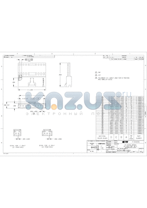 2-103653-1 datasheet - PIN HOUSING, AMPMODU MTE, SINGLE ROW, .100 CL POLARIZED WITH LATCHQ