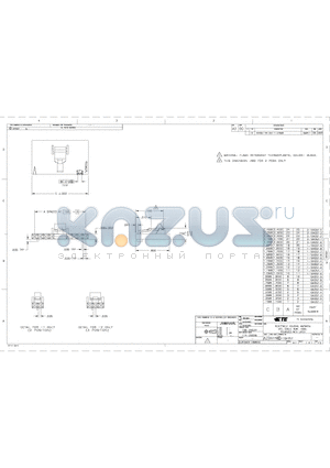 2-104257-4 datasheet - RECEPTACLE HOUSING, AMPMODU MTE, SINGLE ROW, .100CL POLARIZED WITH LATCH