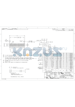 2-104353-0 datasheet - HEADER ASSEMBLY, MOD II, BREAKAWAY, RIGHT ANGLE, DOUBLE ROW, .100X.100CL .025 SQ POSTS WITH HOLD-DOWN CONFIGURATIONS