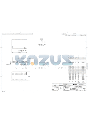 2-104503-3 datasheet - PIN HOUSING, AMPMODU MTE, SINGLE ROW, .100 C/L, WITH GUIDE RIBS