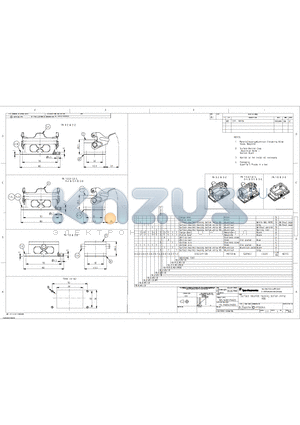 2-1102244-2 datasheet - Surface mounted housing bottom entry HB6