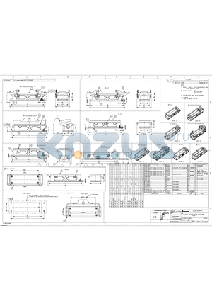 2-1102291-1 datasheet - Surface mounted bottom entry assy HB.24