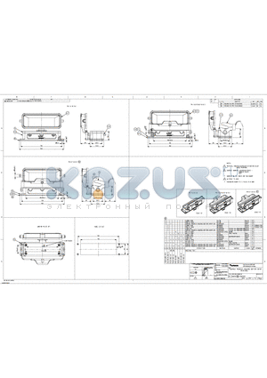 2-1102340-2 datasheet - SURFACE MOUNTED HOUSING BOTTOM ENTRY HB.24.AGD