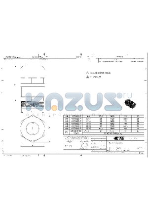 2-1102771-0 datasheet - Hutverschraubung