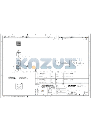 2-1103100-3 datasheet - Male insert Stifteinsatz HN.D.8Sti.C/250V