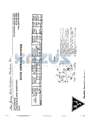 2N688A datasheet - SILICON CONTROLLED RECTIFIERS