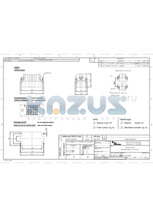 2-1103206-3 datasheet - Fmale insert Buchseneinsatz HN.2D.42