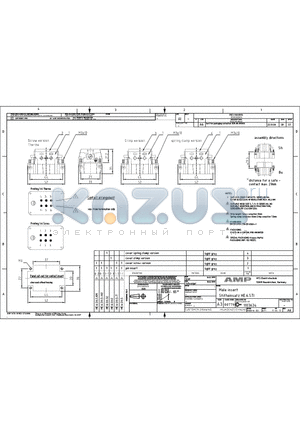 2-1103634-3 datasheet - Mae insert Stifteinsatz HE.6.STI