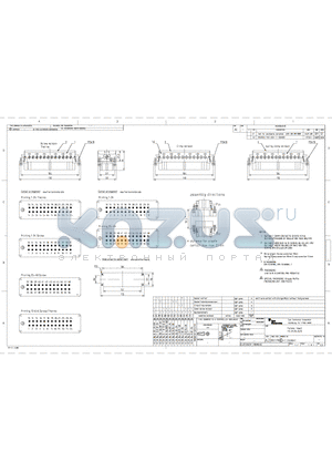 2-1103641-3 datasheet - Female insert HE.24.BU.S/C