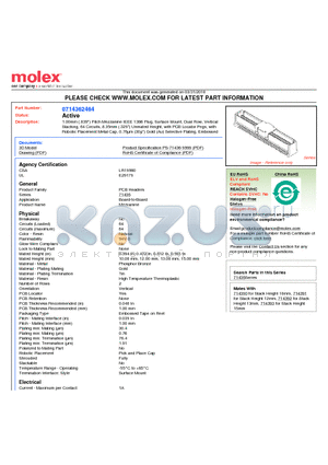 0714362464 datasheet - 1.00mm (.039