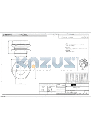 2-1106006-9 datasheet - GLAND FITTING