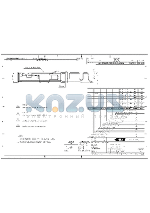 2-1105001-3 datasheet - Socket contact Kontaktbuchse HD.M