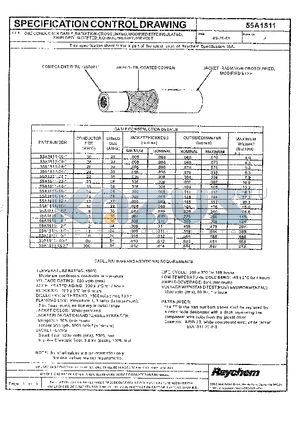 2-1197091-0 datasheet - ONECONDUCTORCABLE, RADIATION-CROSSLINKED, MODIFIED ETFEINSULATED, SHIELDED, JACKETED, NORMAL WEIGHT, 600 VOLT