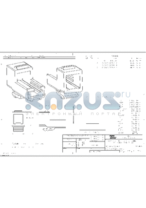 2-1374416-5 datasheet - CONNECTOR JACK HUSING, 39mm, MT-RJ FIELD TERMINATION