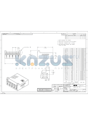 2-1375820-0 datasheet - HOUSING, CST-100 11