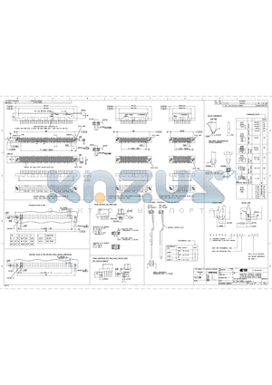 2-1393640-5 datasheet - RECEPTACLE ASSEMBLY EUROCARD TYPES B,C AND SHORT VERSIOS