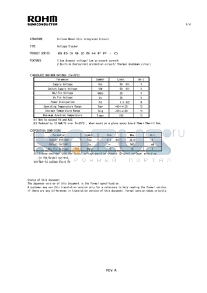 BD3925HFP-C datasheet - Voltage Tracker