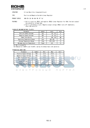 BD3985FV_11 datasheet - Silicon Monolithic Integrated Circuit