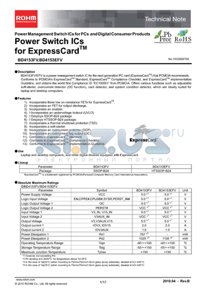 BD4153FV_10 datasheet - Power Switch ICs for ExpressCard