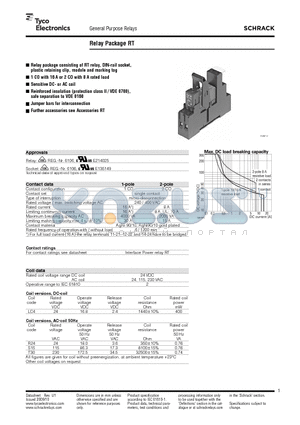 2-1415074-1 datasheet - Relay Package RT