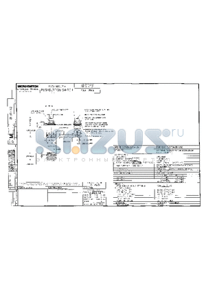 2PB11-T2 datasheet - ASSEMBLY-PUSHBUTTON SWITCH