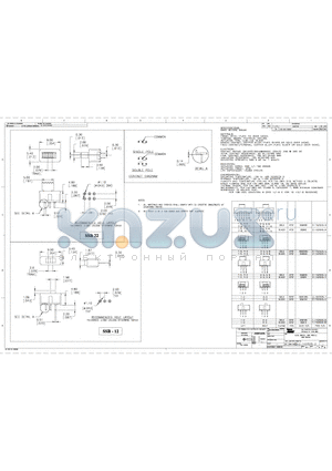 2-1437575-2 datasheet - SLIDE SWITCH, LOW PROFILE SSB SERIES