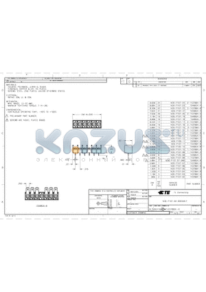 2-1437664-2 datasheet - NC6-P107-XX ASSEMBLY