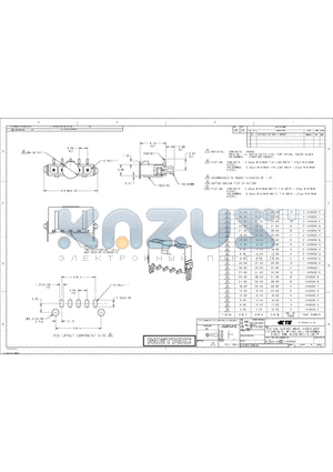 2-1445052-3 datasheet - VERTICAL SURFACE MOUNT HEADER ASSY TIN CONTACTS, W/THRU HOLE HOLDDOWNS, SINGLE ROW, MICRO MATE-N-LOK