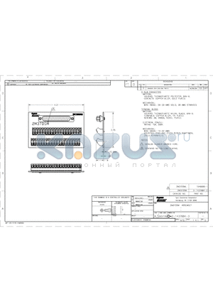 2-1437684-3 datasheet - SM37DSM ASSEMBLY